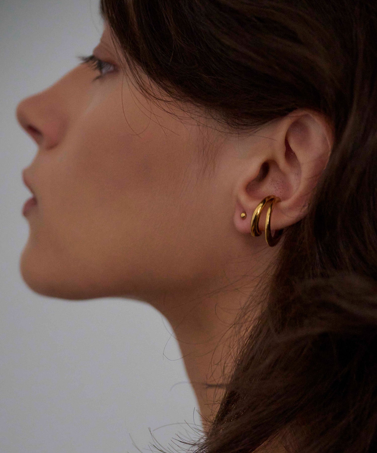 [ゴールド]ピンボールピアス