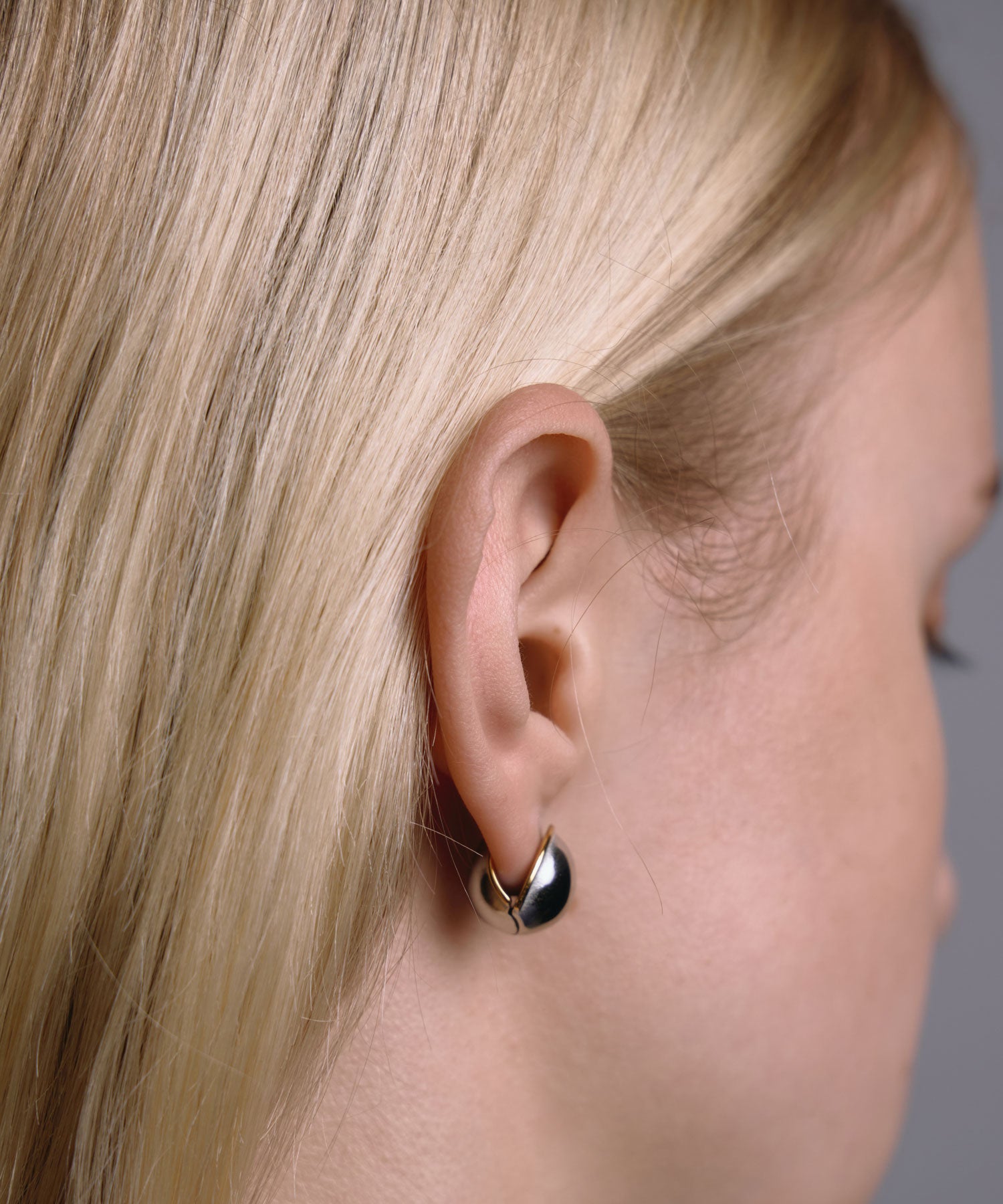 [シルバー]プラネットピアス