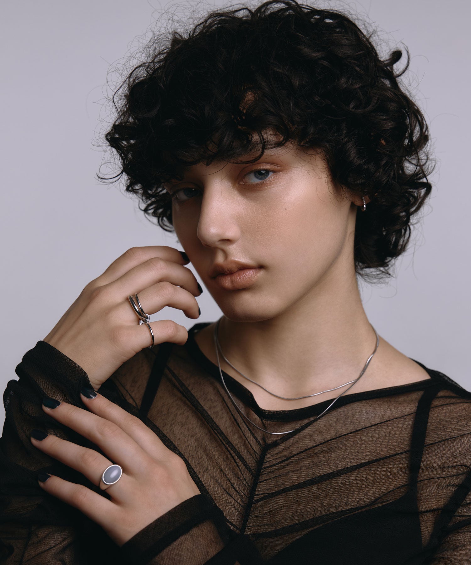 [Silver] Triple Connect Ring