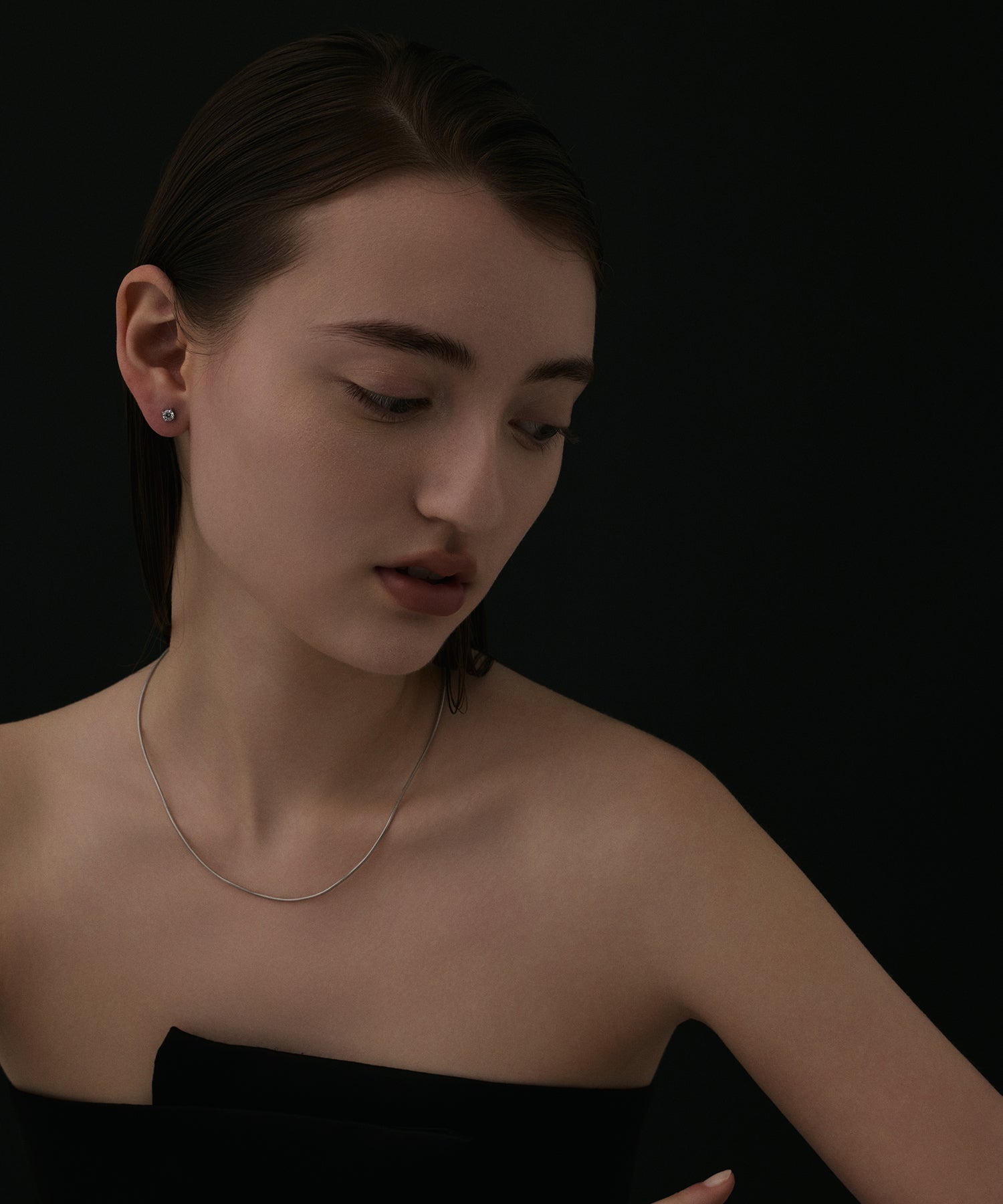 [シルバー]ジルコニアピアス