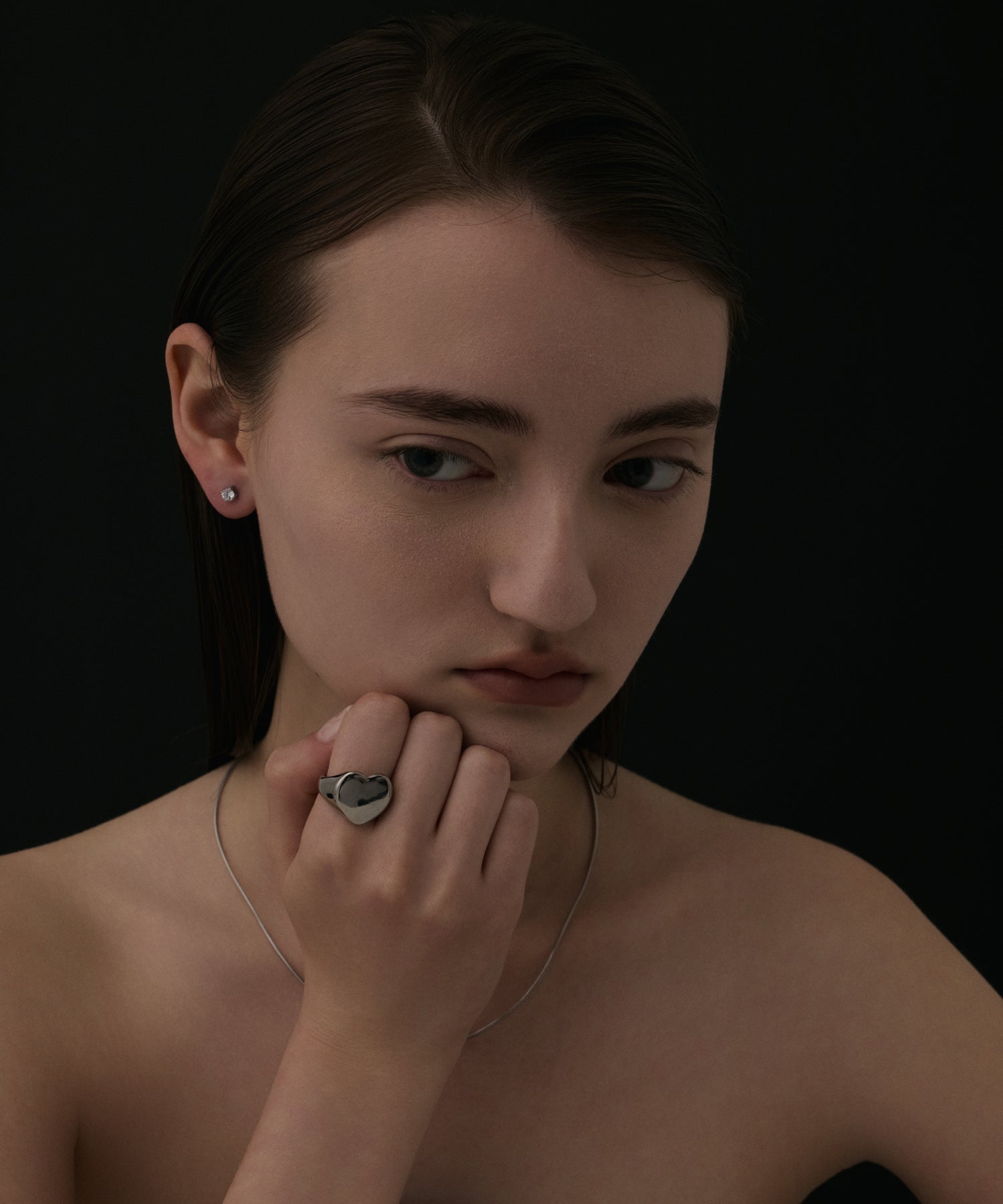 [シルバー]ジルコニアピアス