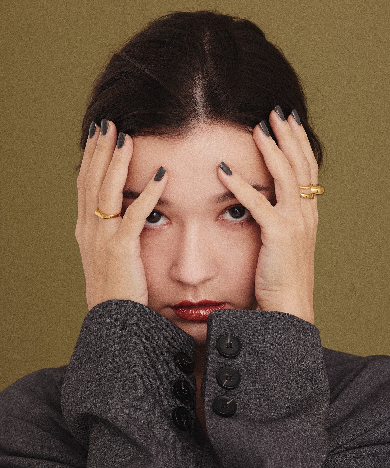 ゴールド]ナロースクエアリング