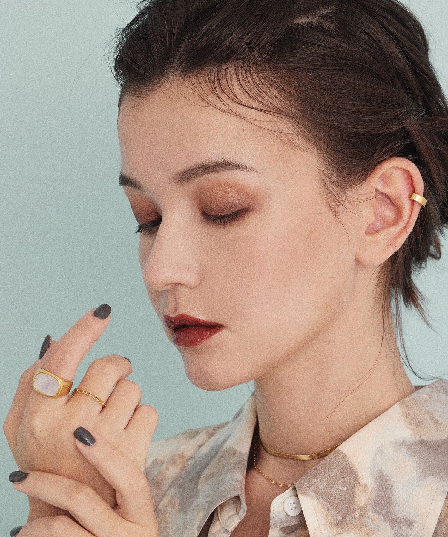 ゴールド]チェーンリング