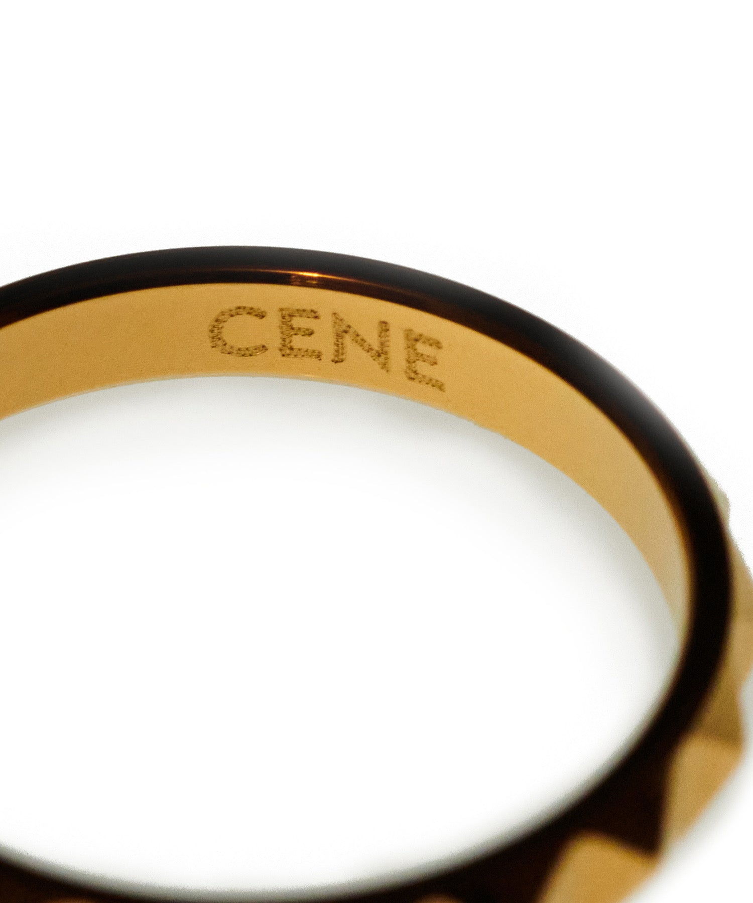 [Gold] Block Cut Ring