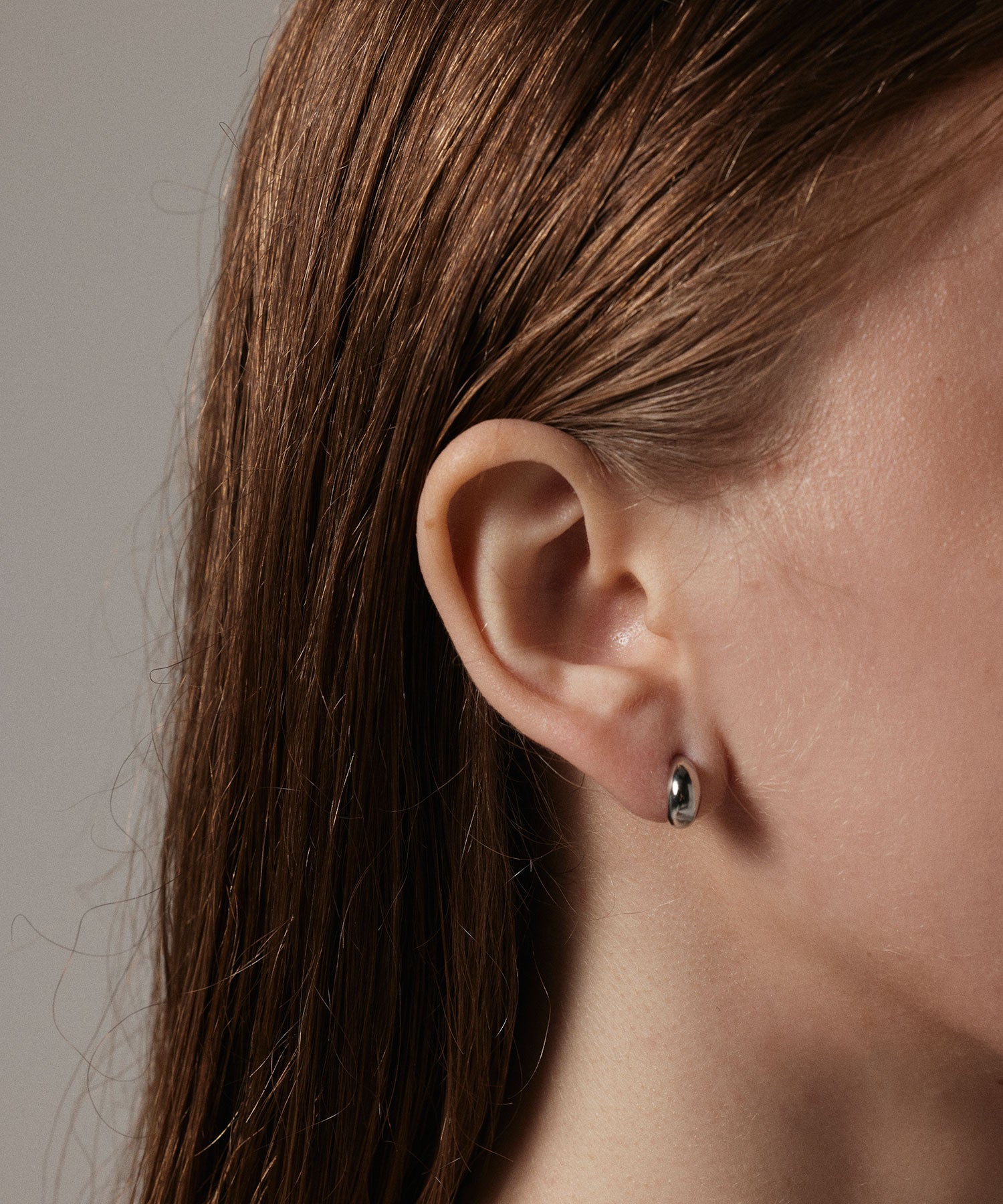 [Silver] Mini Drop Earrings