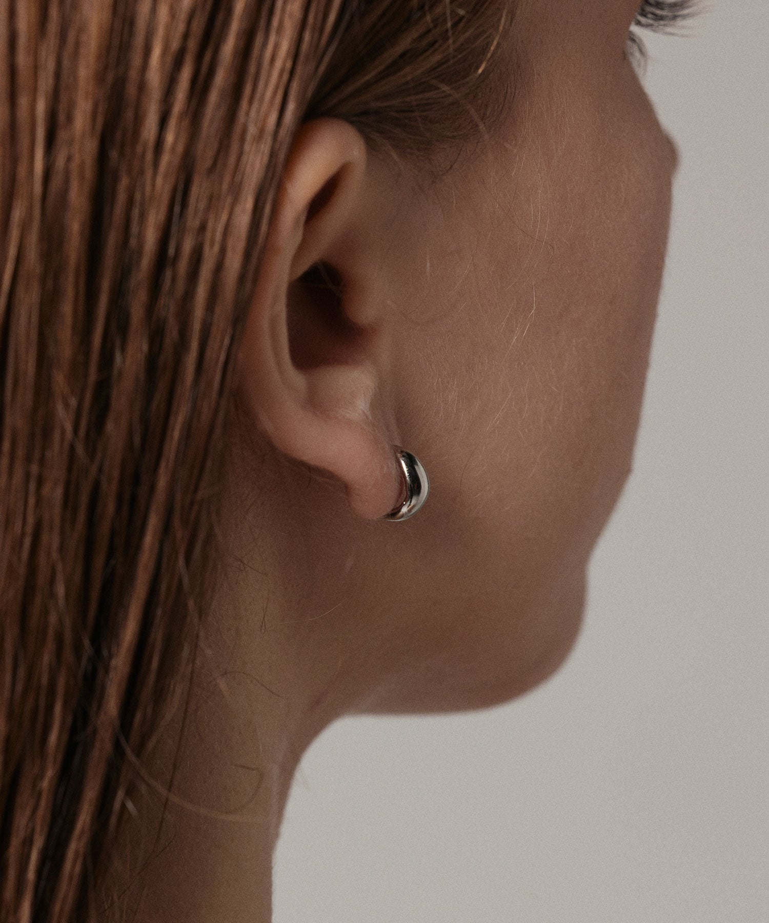 [Silver] Mini Drop Earrings